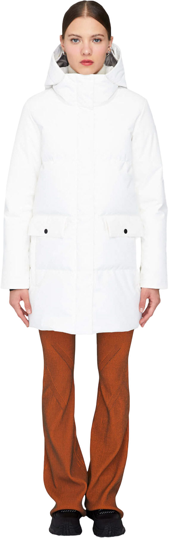 Chloe Hooded Down Winter Jacket - Women's