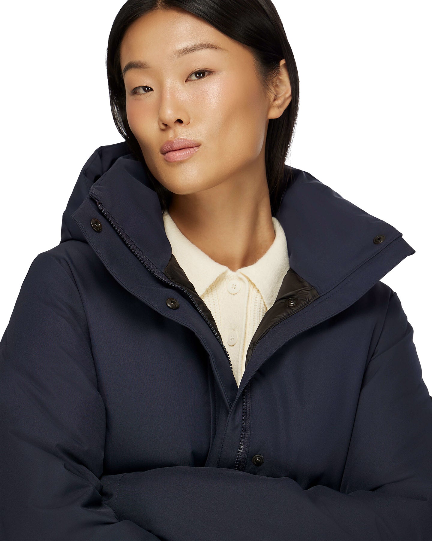 Genia Hooded Down Winter Jacket - Women's