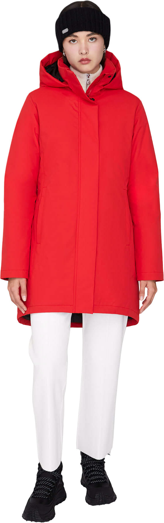 Genia Hooded Down Winter Jacket - Women's