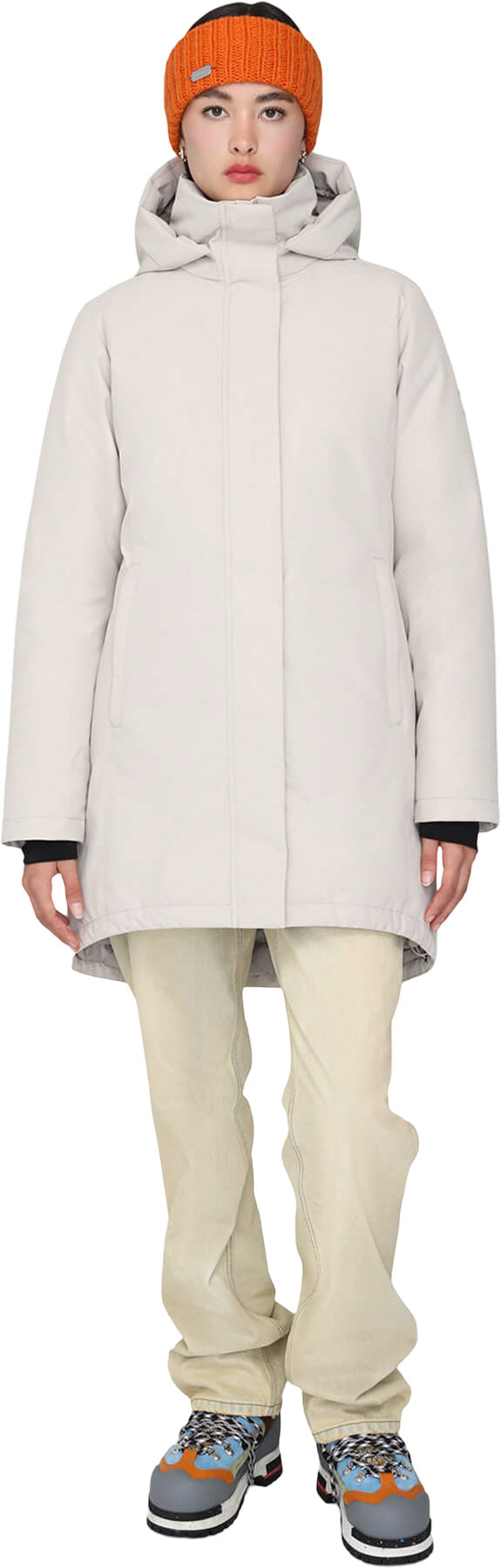 Genia Hooded Down Winter Jacket - Women's