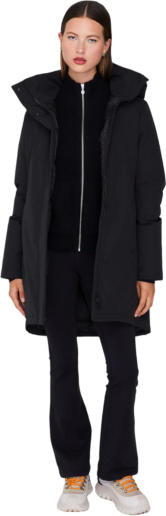 Genia Hooded Down Winter Jacket - Women's