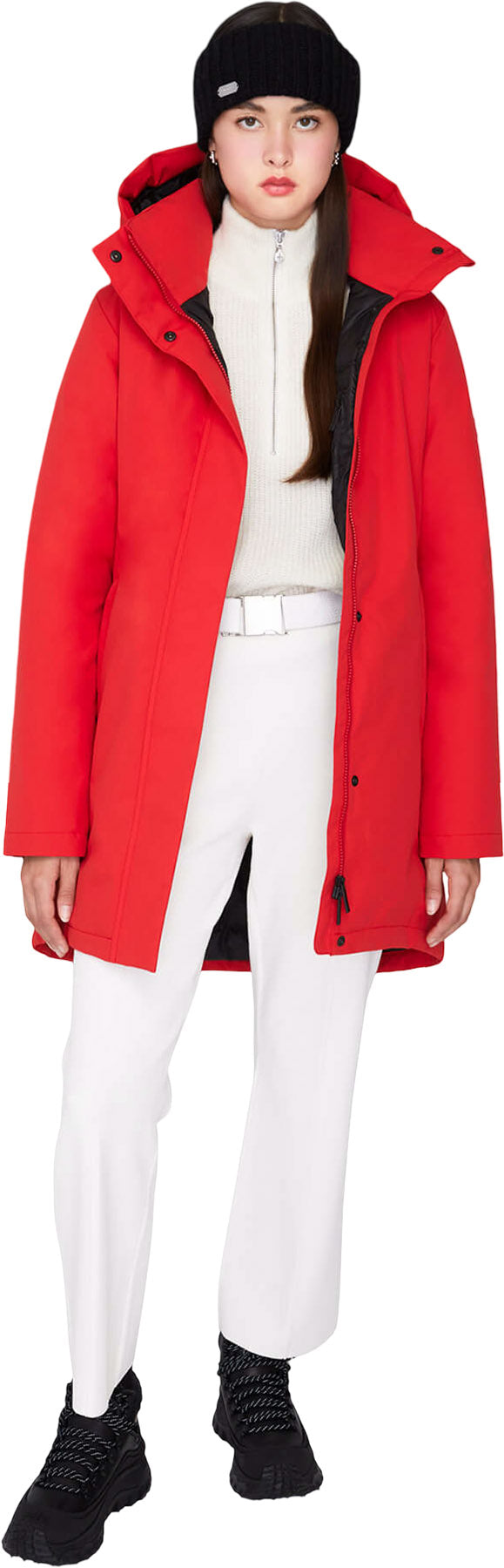 Genia Hooded Down Winter Jacket - Women's