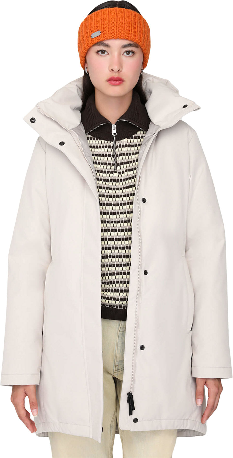 Genia Hooded Down Winter Jacket - Women's