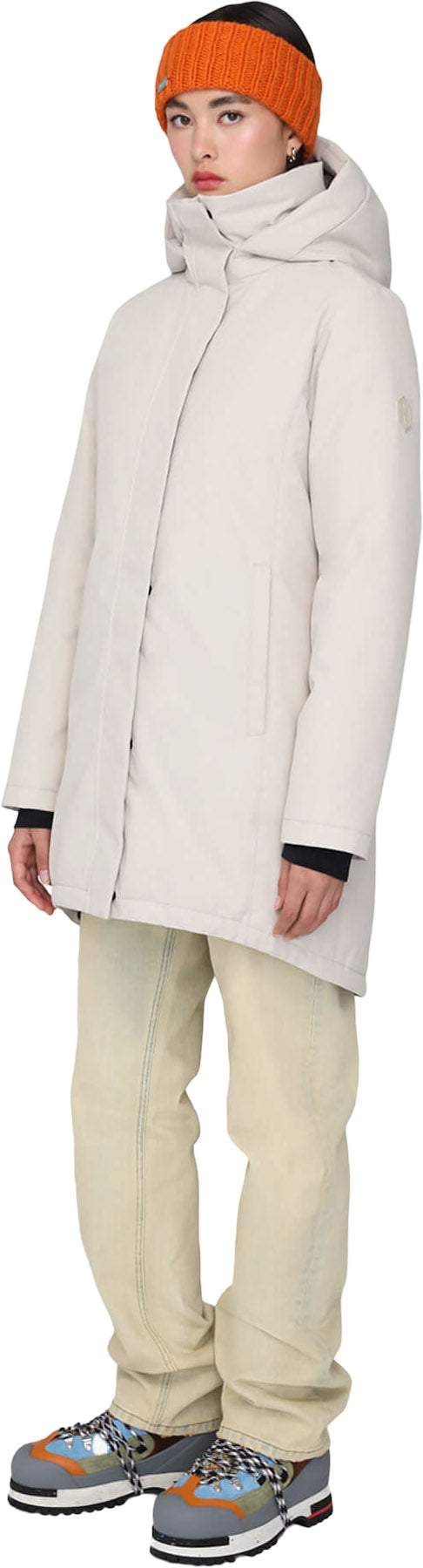 Genia Hooded Down Winter Jacket - Women's