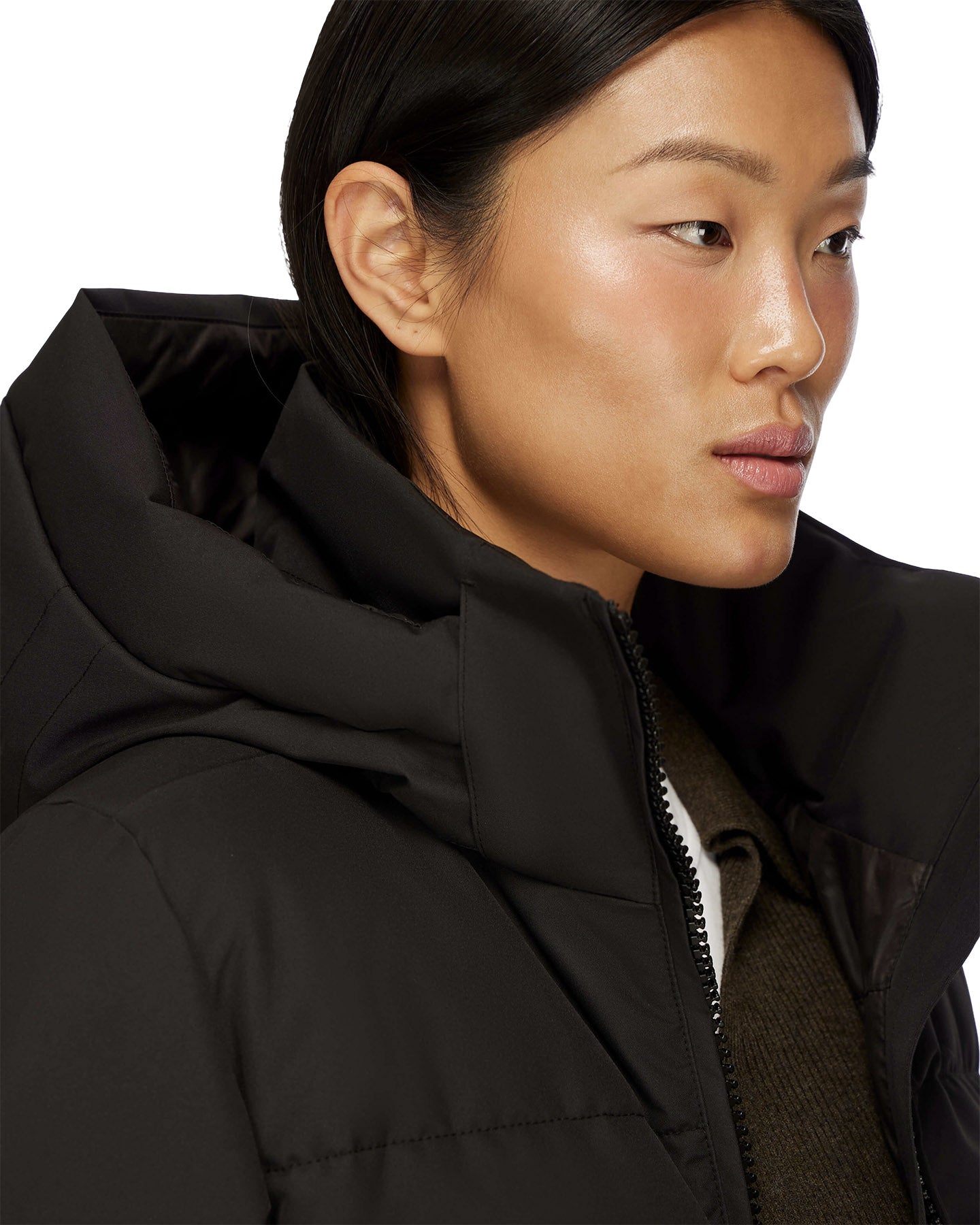 Sofia Hooded Down Winter Jacket - Women's