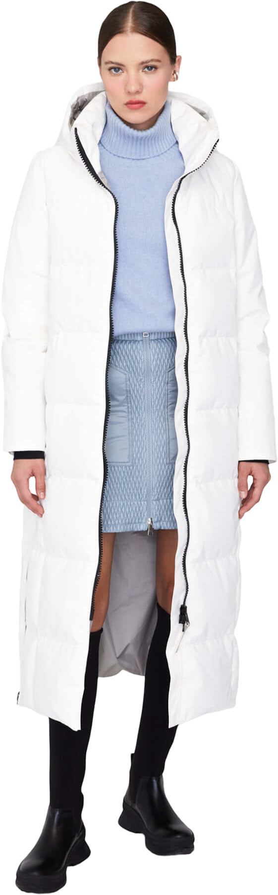 Sofia Hooded Down Winter Jacket - Women's