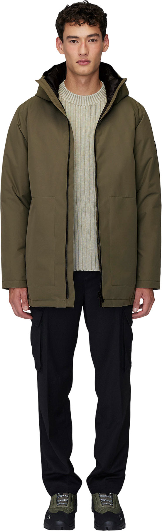 Jules Hooded Down Winter Jacket - Men's
