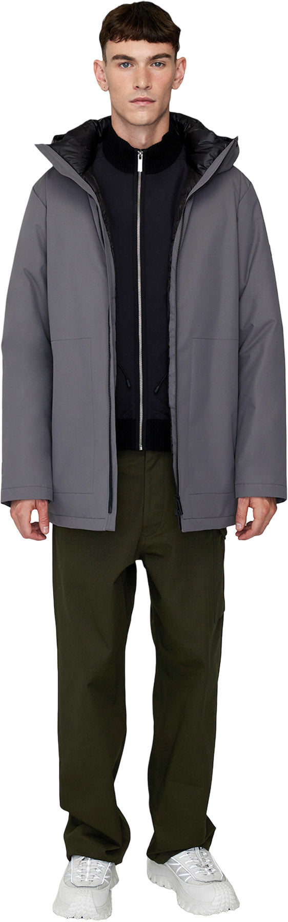 Jules Hooded Down Winter Jacket - Men's
