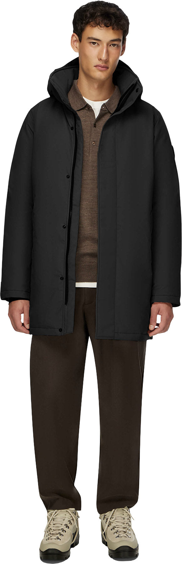 Labrador Hooded Down Winter Jacket - Men's