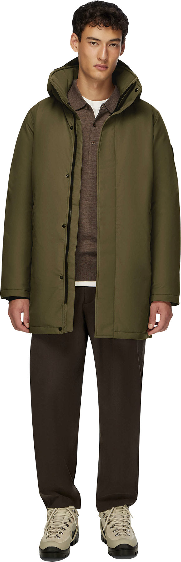 Labrador Hooded Down Winter Jacket - Men's