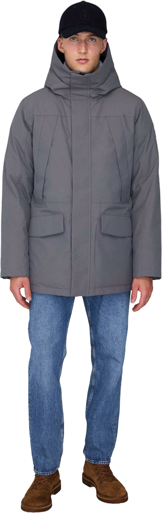 Grant Hooded Down Winter Jacket - Men's