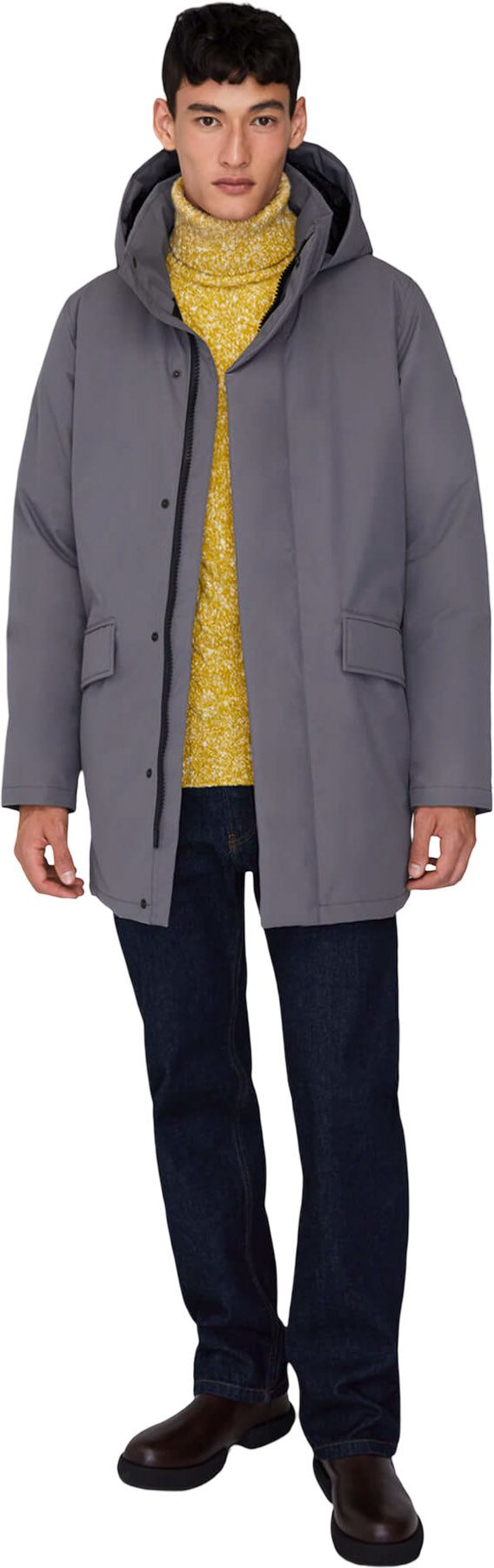Champlain Hooded Down Winter Jacket - Men's