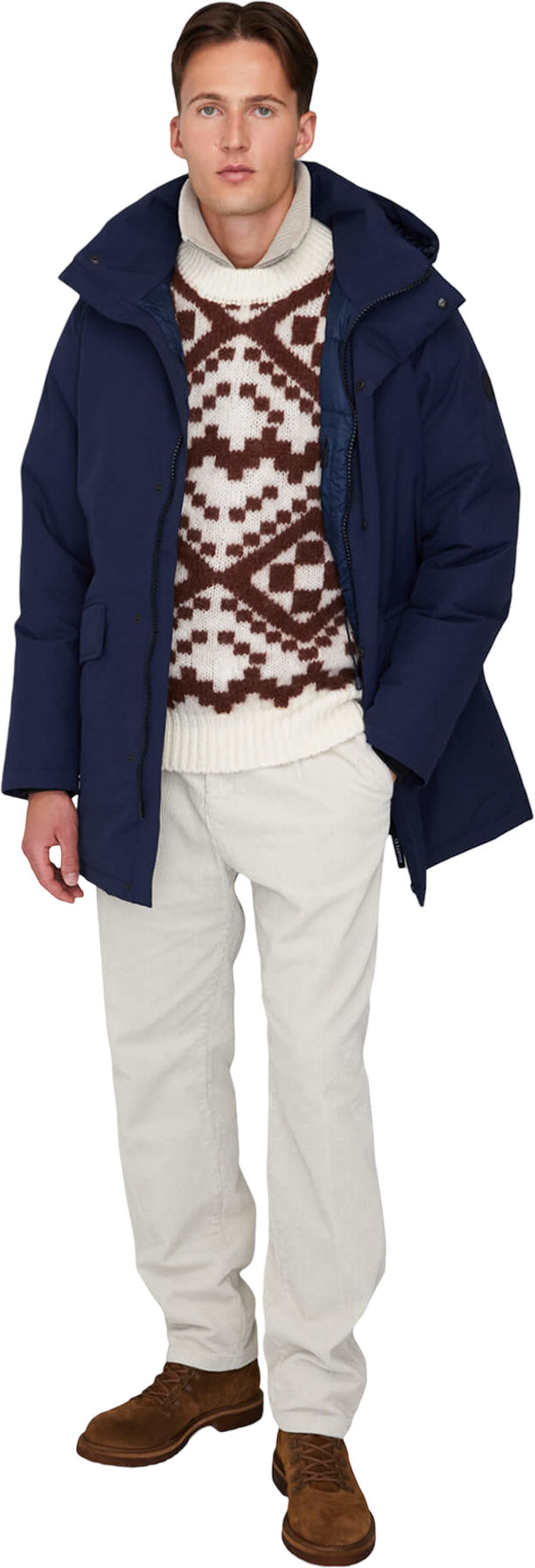 Champlain Hooded Down Winter Jacket - Men's