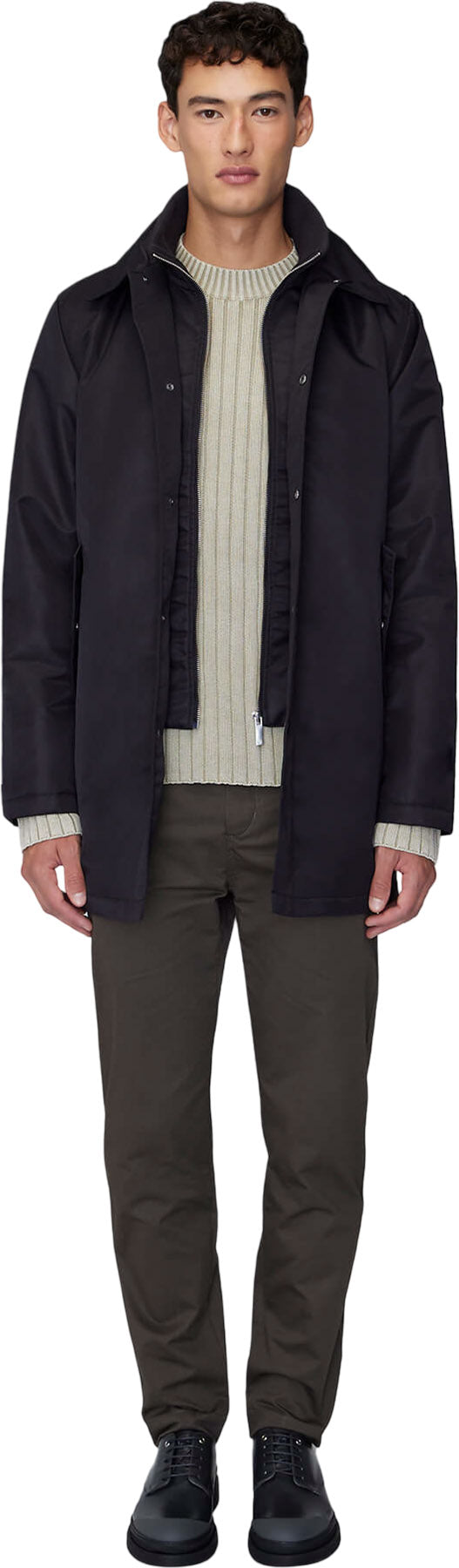 Christopher 2.0 Insulated Car Coat with Removable Bib - Men's