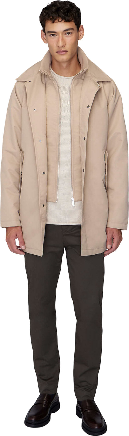 Christopher 2.0 Insulated Car Coat with Removable Bib - Men's