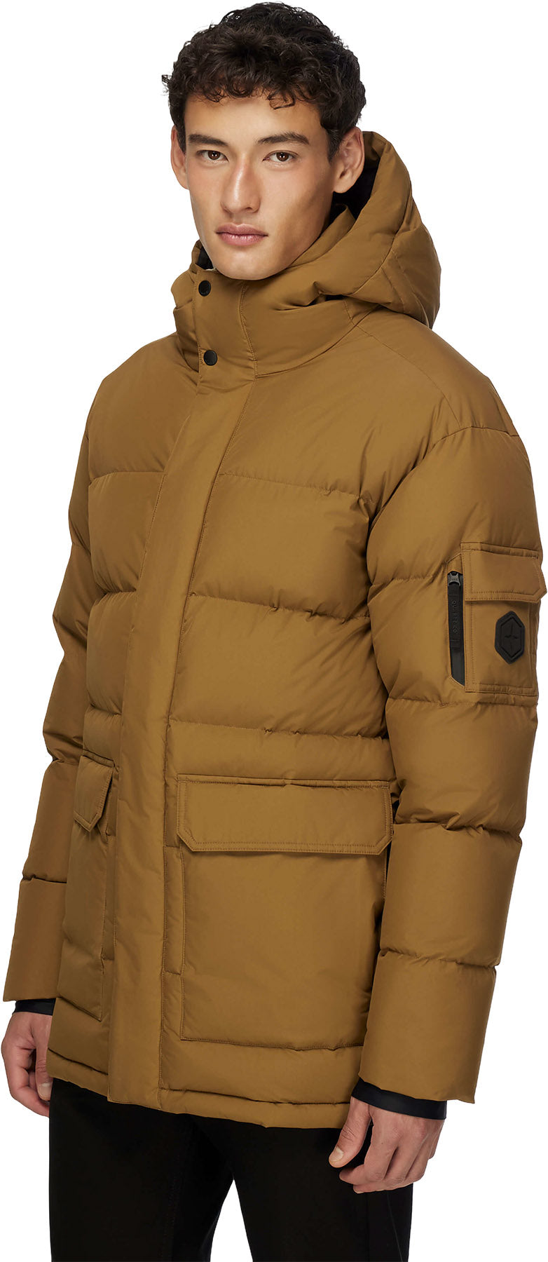 Alexander Hooded Recycled Down Winter Jacket - Men's