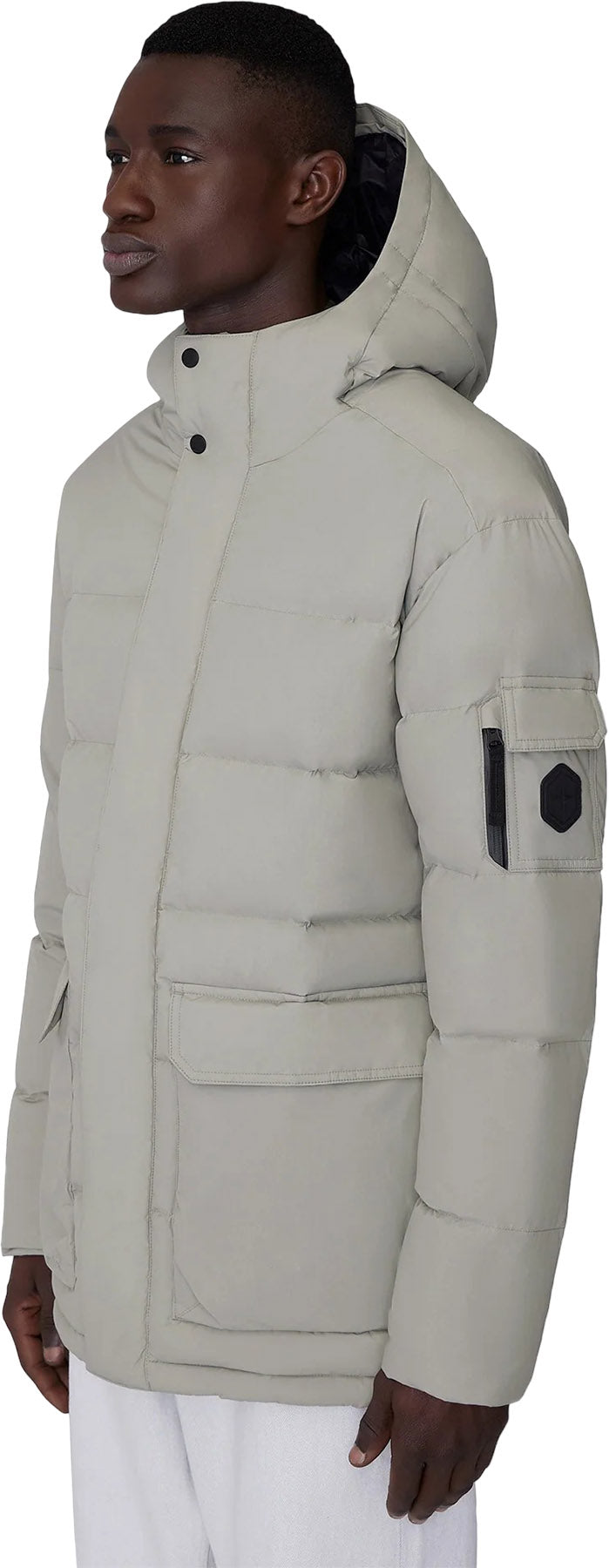 Alexander Hooded Recycled Down Winter Jacket - Men's