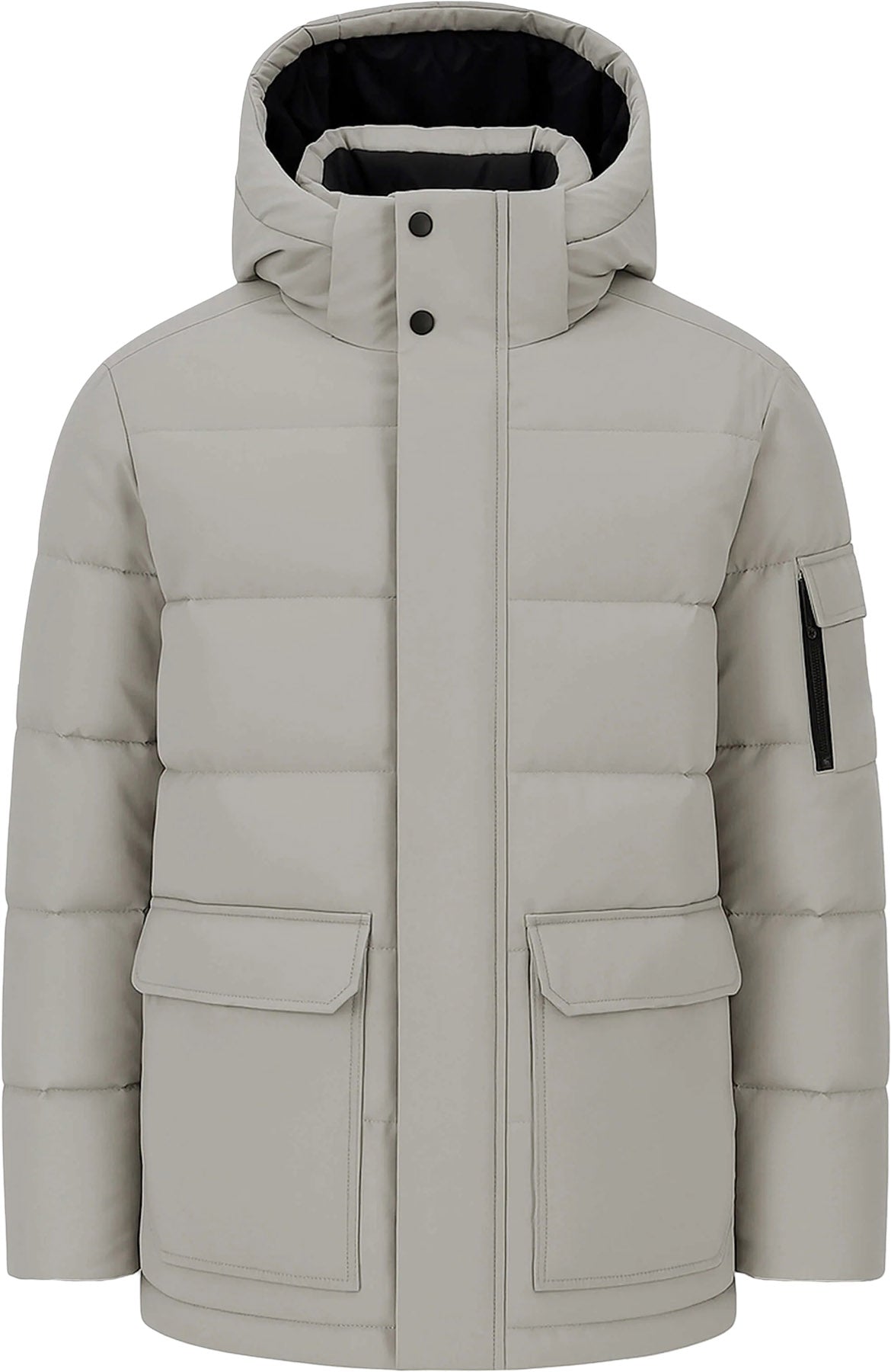 Alexander Hooded Recycled Down Winter Jacket - Men's
