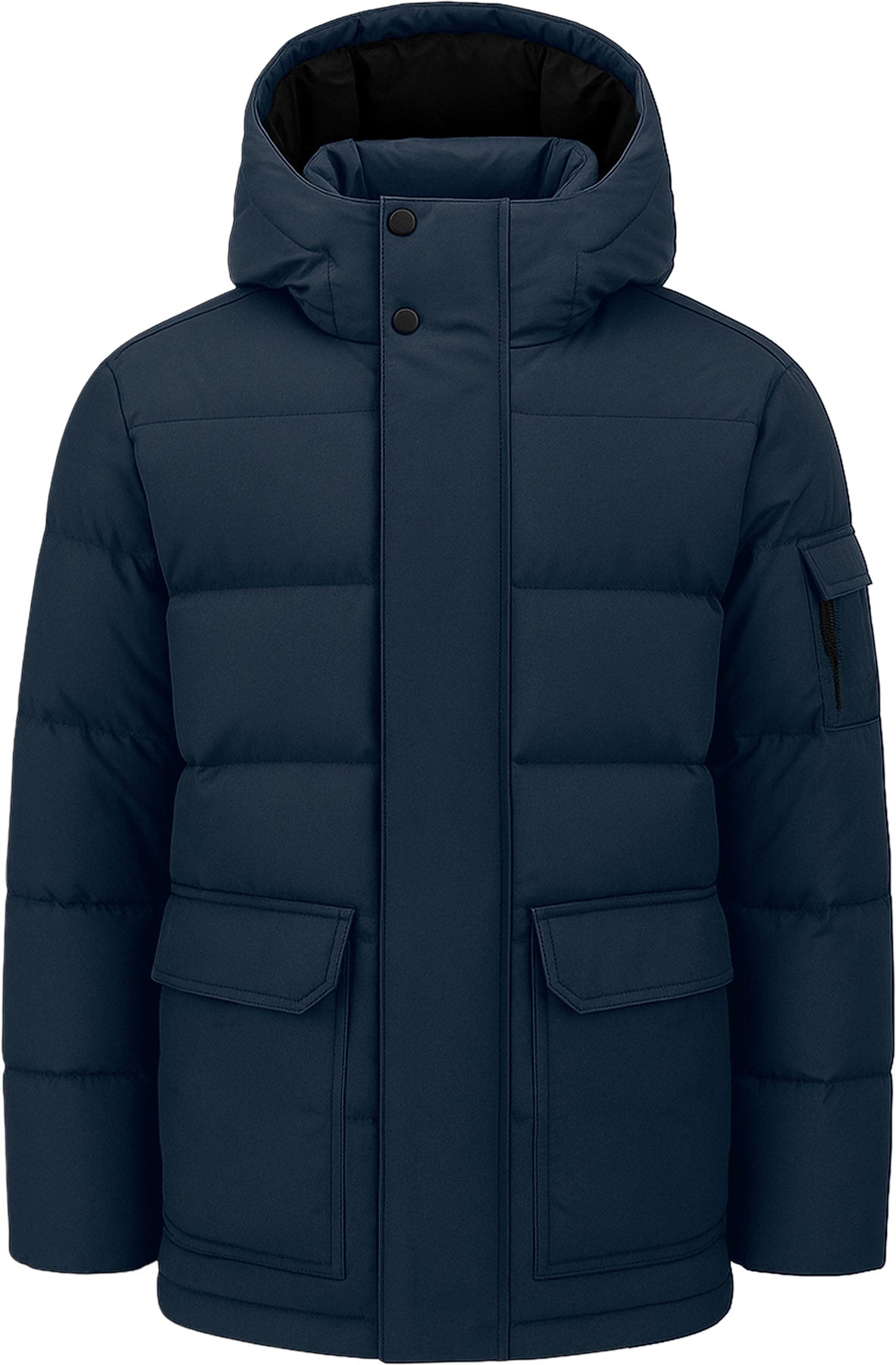 Alexander Hooded Recycled Down Winter Jacket - Men's