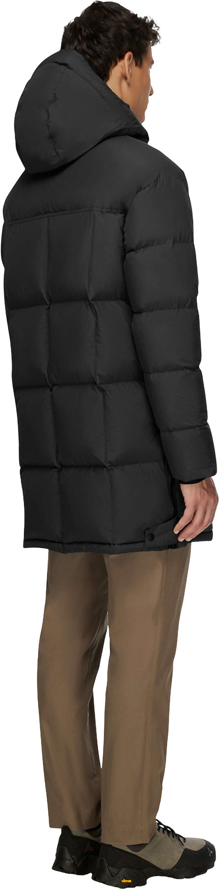 Compass Hooded Recycled Down Winter Jacket - Men's
