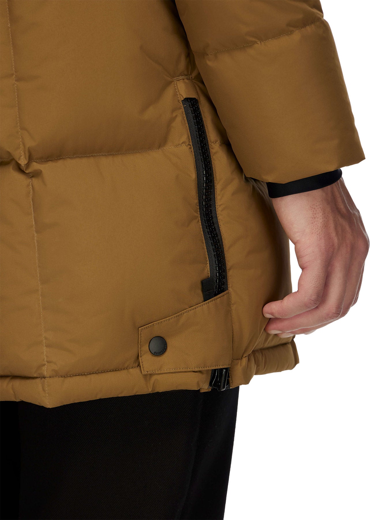 Compass Hooded Recycled Down Winter Jacket - Men's