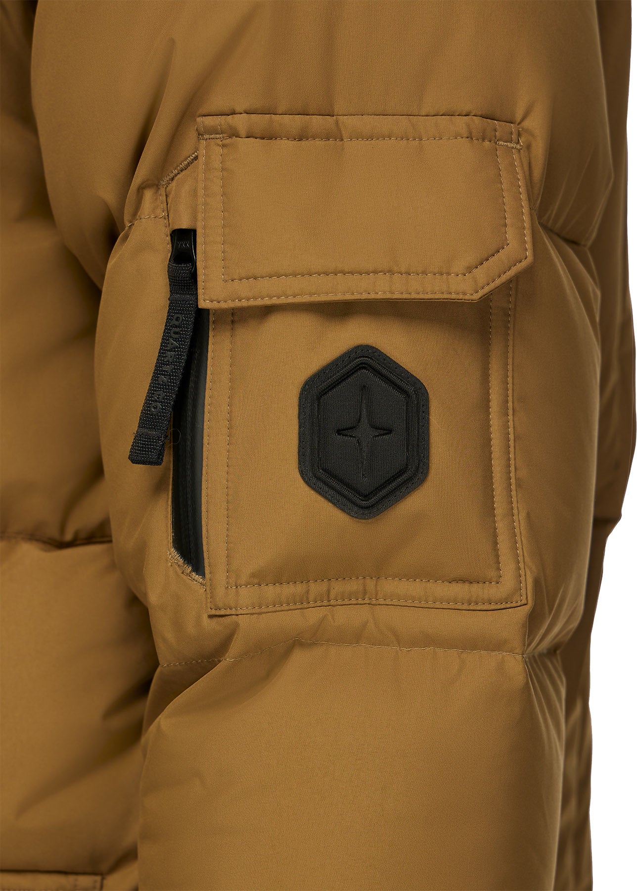 Compass Hooded Recycled Down Winter Jacket - Men's