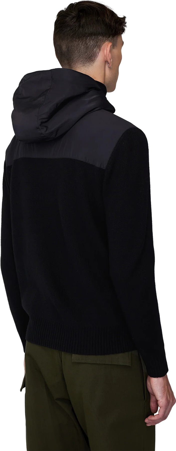 Damien Hooded Zip Sweater - Men's