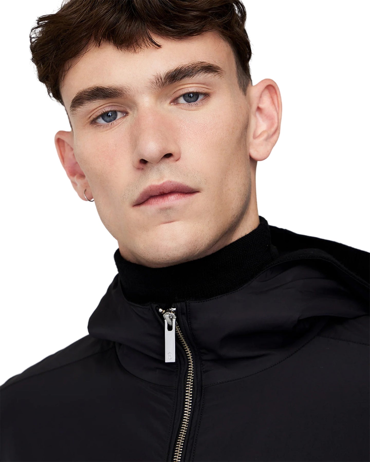 Damien Hooded Zip Sweater - Men's