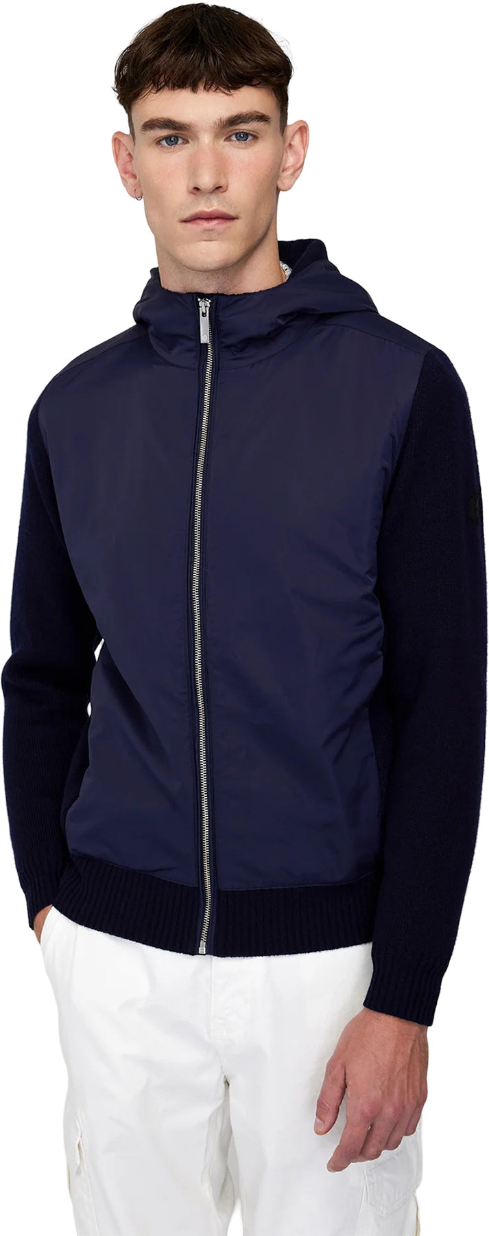 Damien Hooded Zip Sweater - Men's