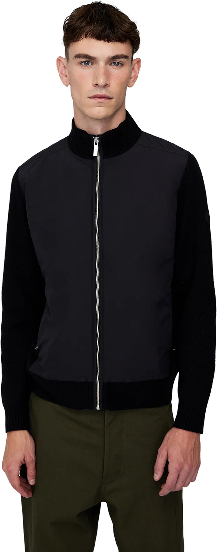 Damien Mockneck Zip Sweater - Men's