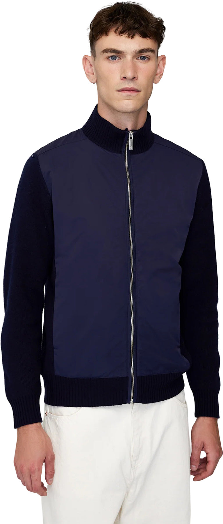 Damien Mockneck Zip Sweater - Men's