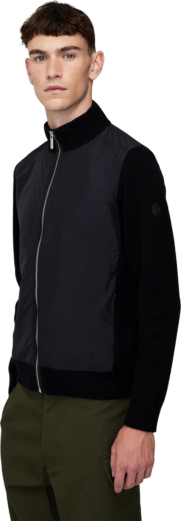 Damien Mockneck Zip Sweater - Men's