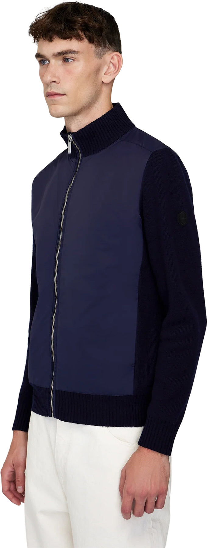 Damien Mockneck Zip Sweater - Men's