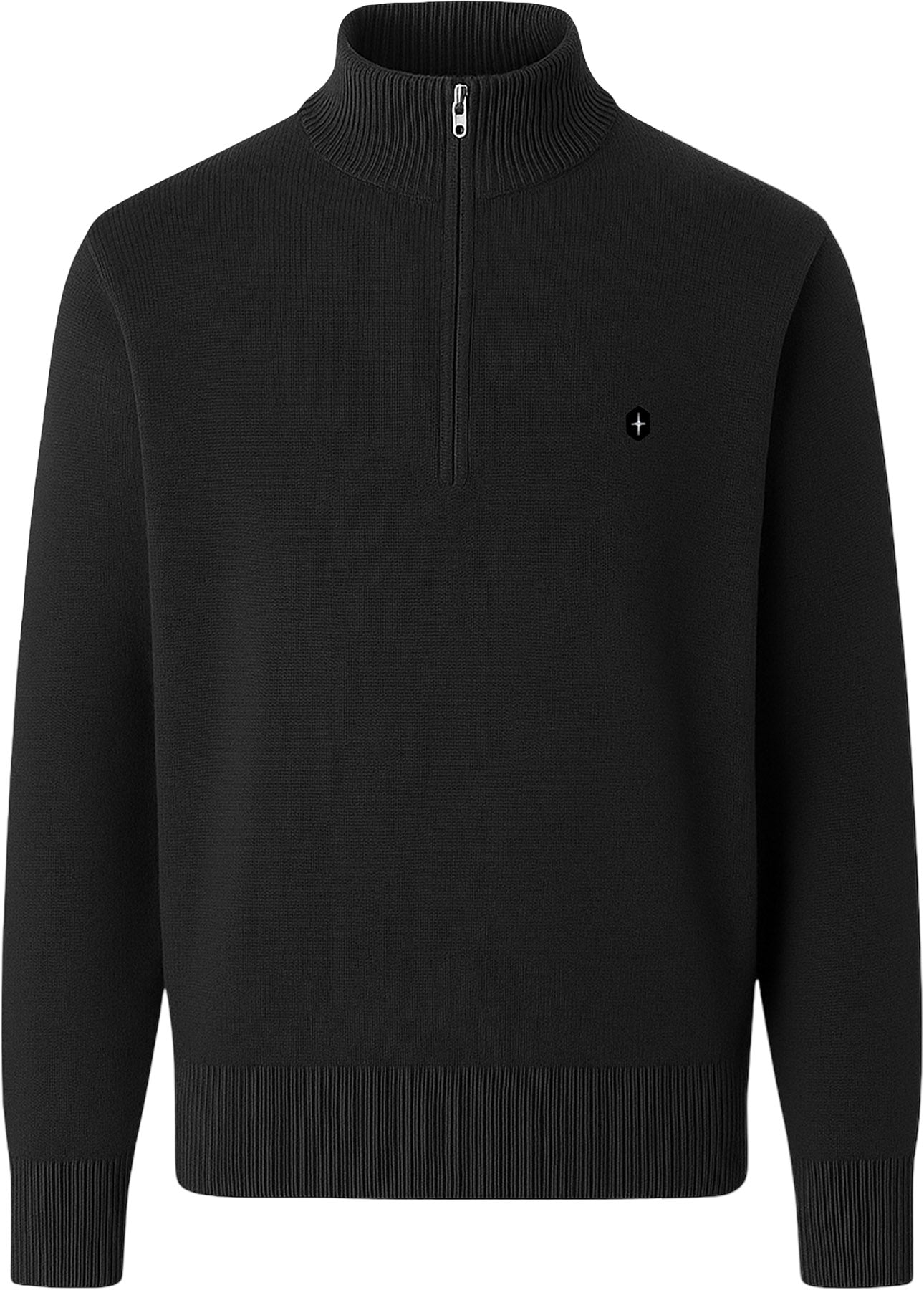 Niel Half-Zip Mock Neck Sweater - Men's