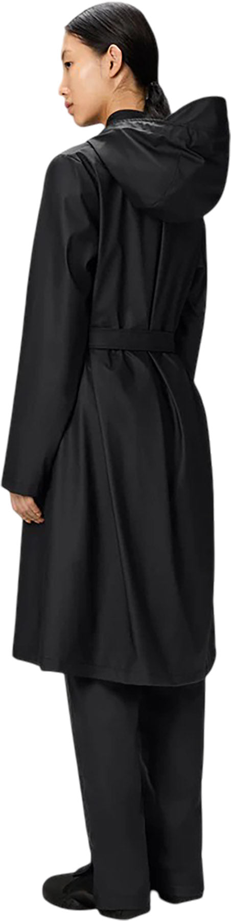 A-Line Longer Raincoat - Women's