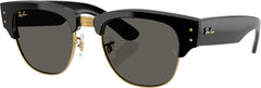 Mega Clubmaster Blacked Out Sunglasses - Unisex