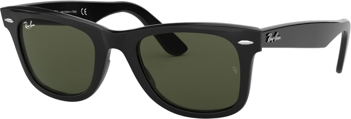 Original Wayfarer Classic - Black - Green Classic G-15 Lens