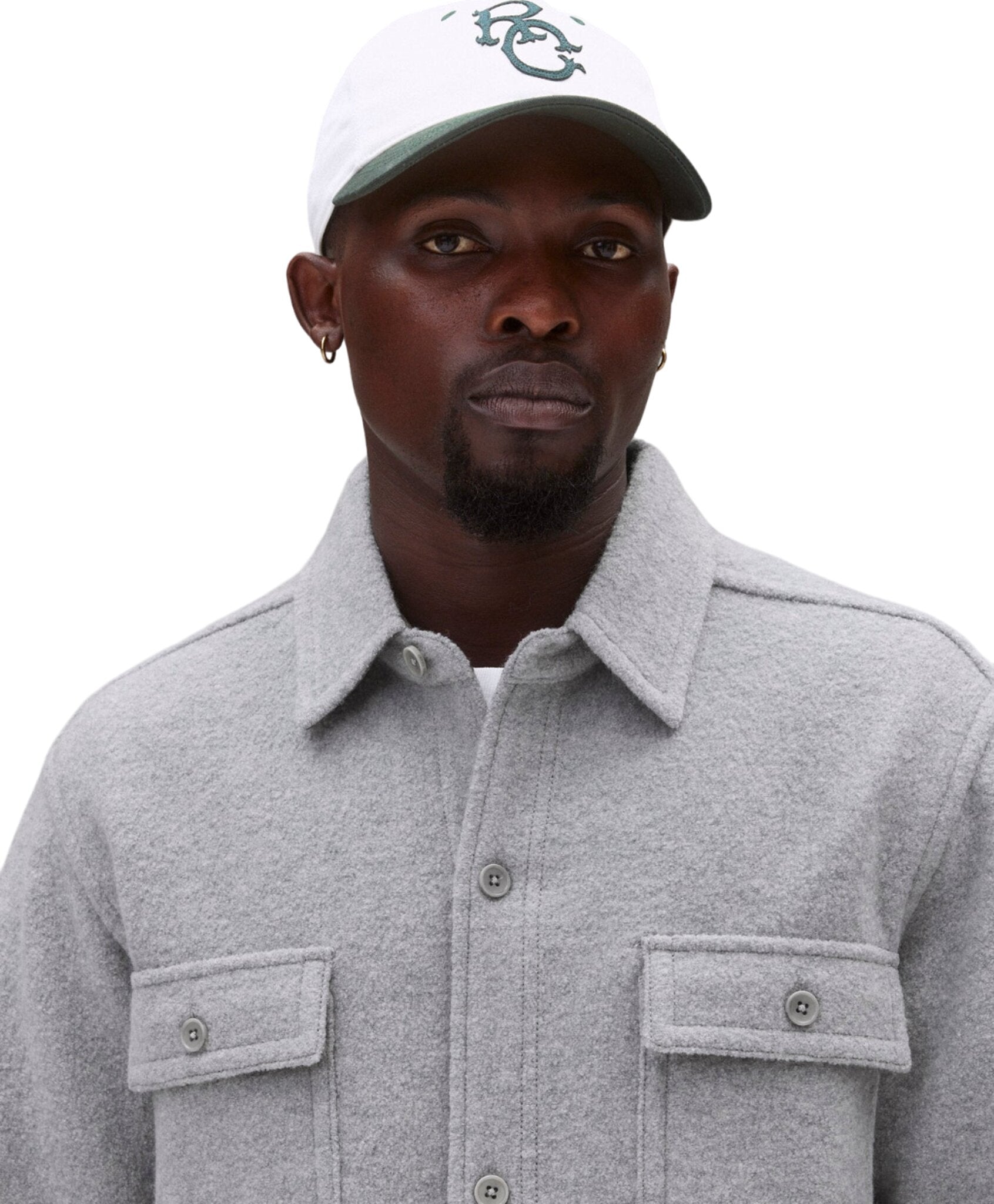 Boiled Wool Warden Overshirt - Unisex