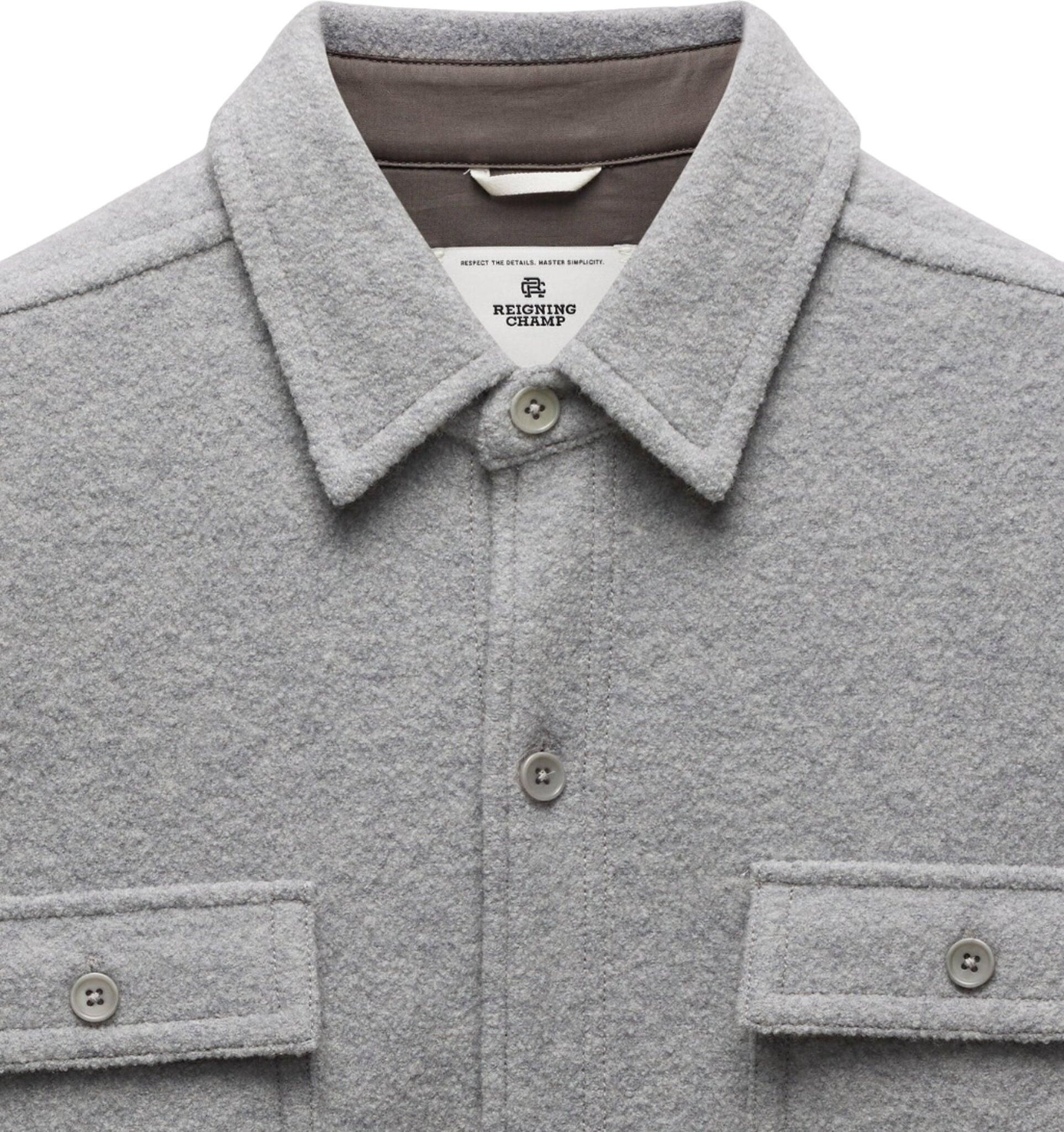 Boiled Wool Warden Overshirt - Unisex