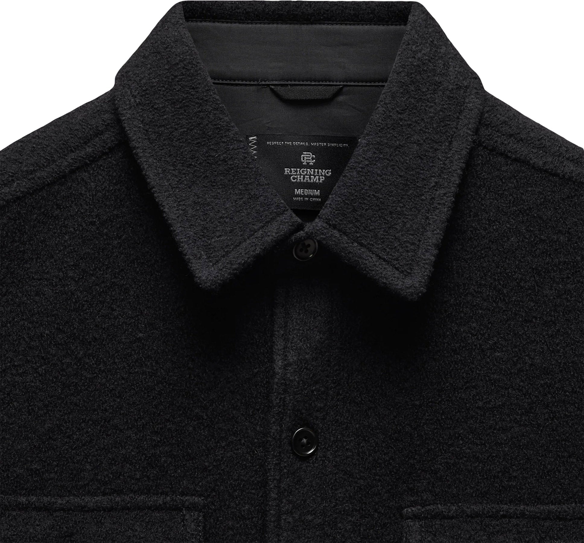 Boiled Wool Warden Overshirt - Unisex