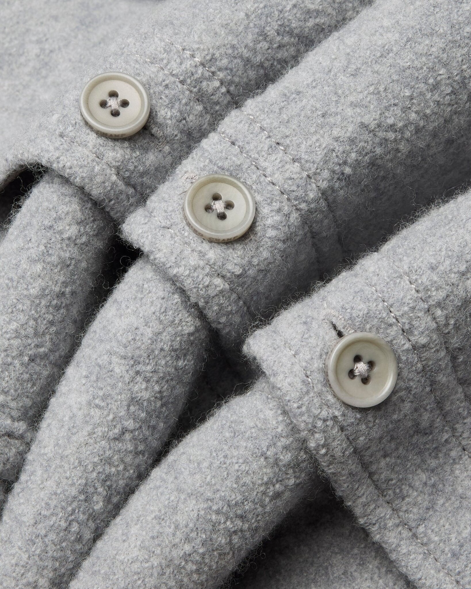 Boiled Wool Warden Overshirt - Unisex
