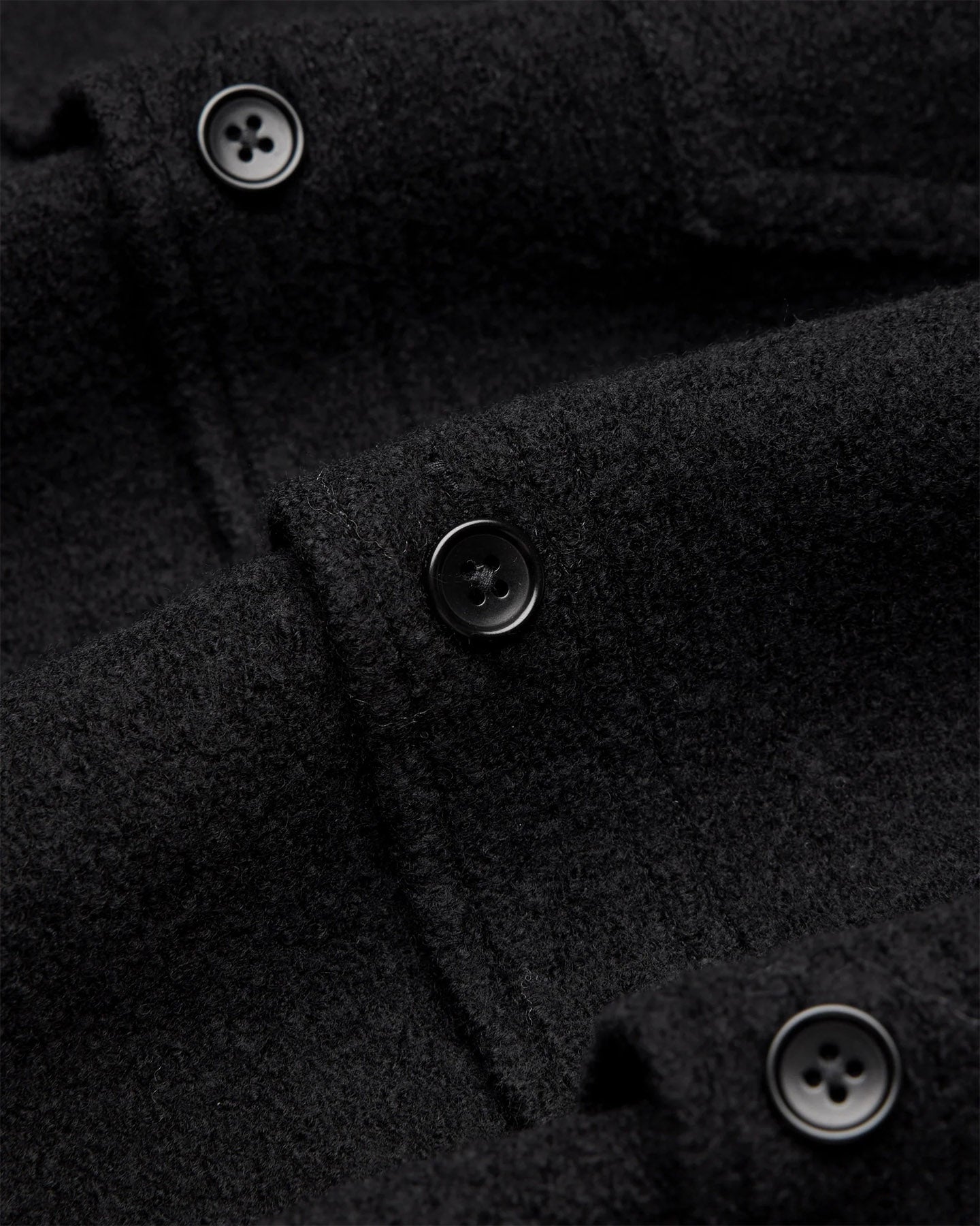 Boiled Wool Warden Overshirt - Unisex