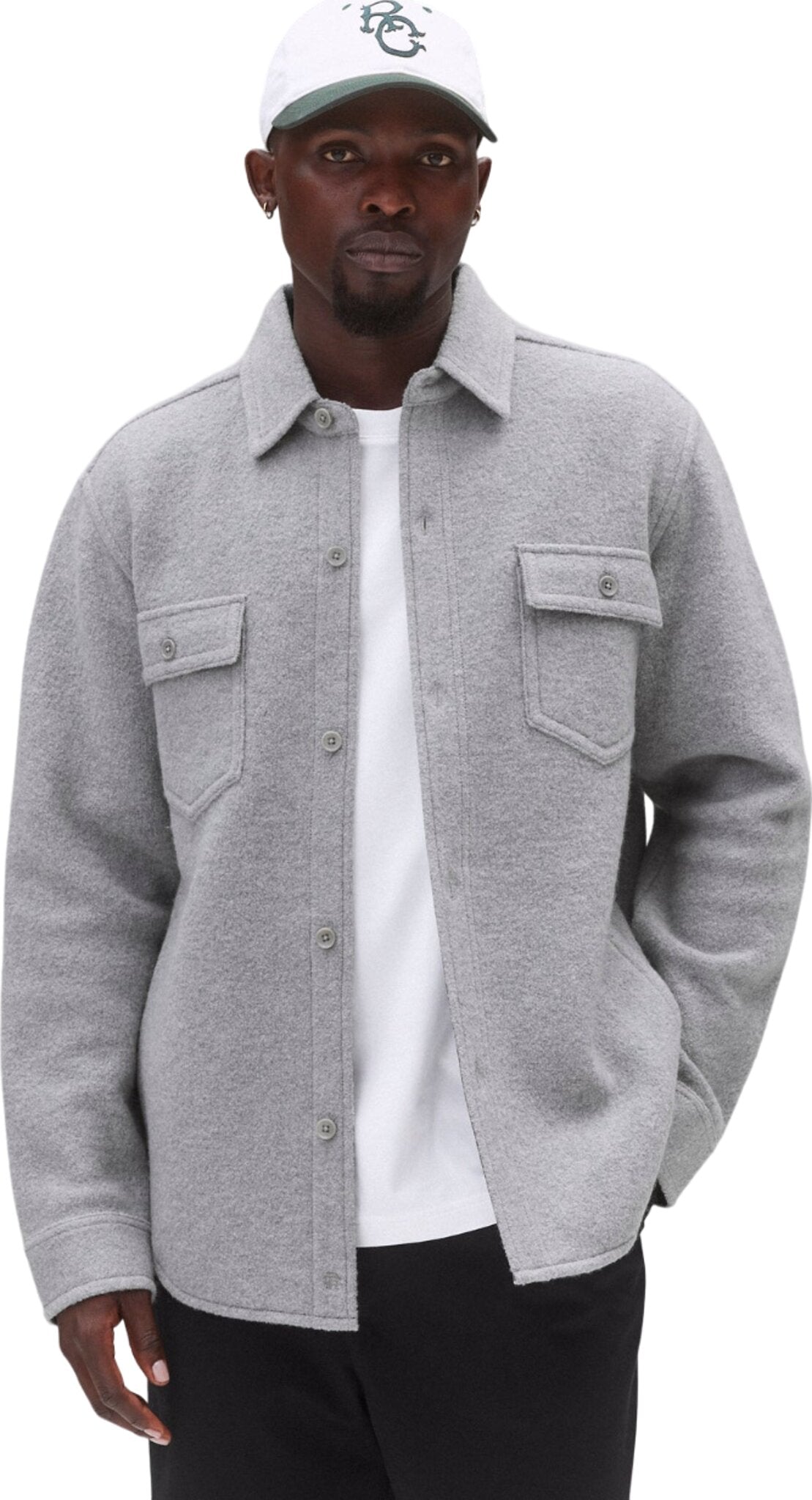 Boiled Wool Warden Overshirt - Unisex