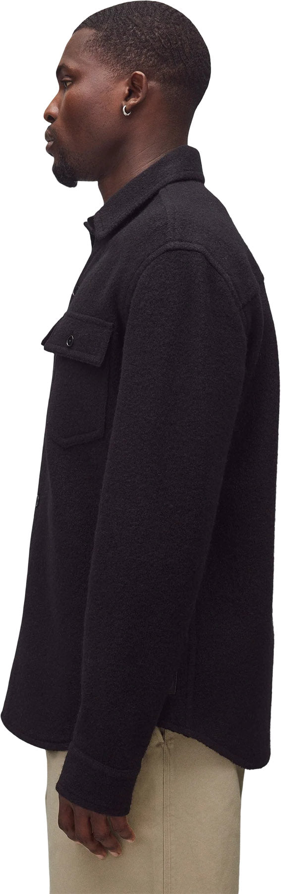 Boiled Wool Warden Overshirt - Unisex