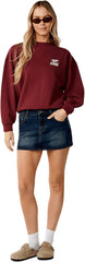 Sports Dept Drop Shoulder Crew Neck Sweatshirt - Women's