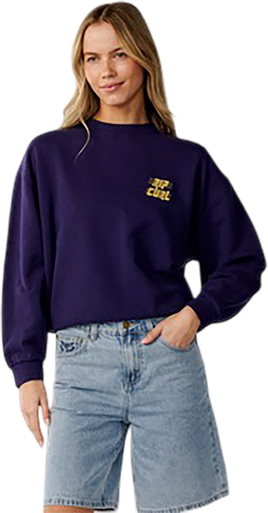 Sports Dept Drop Shoulder Crew Neck Sweatshirt - Women's