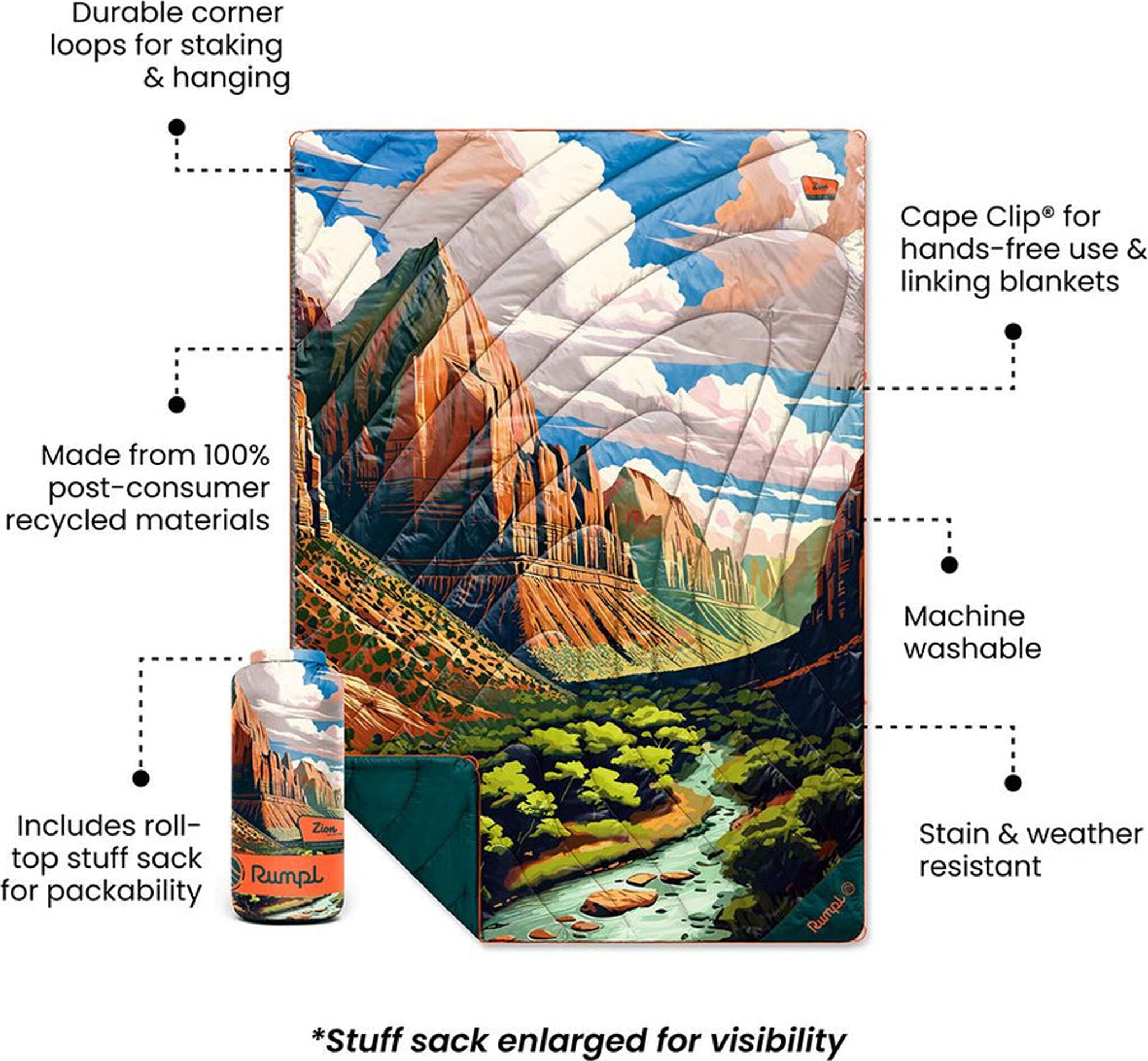 OG Puffy Blanket National Park - 1 Person