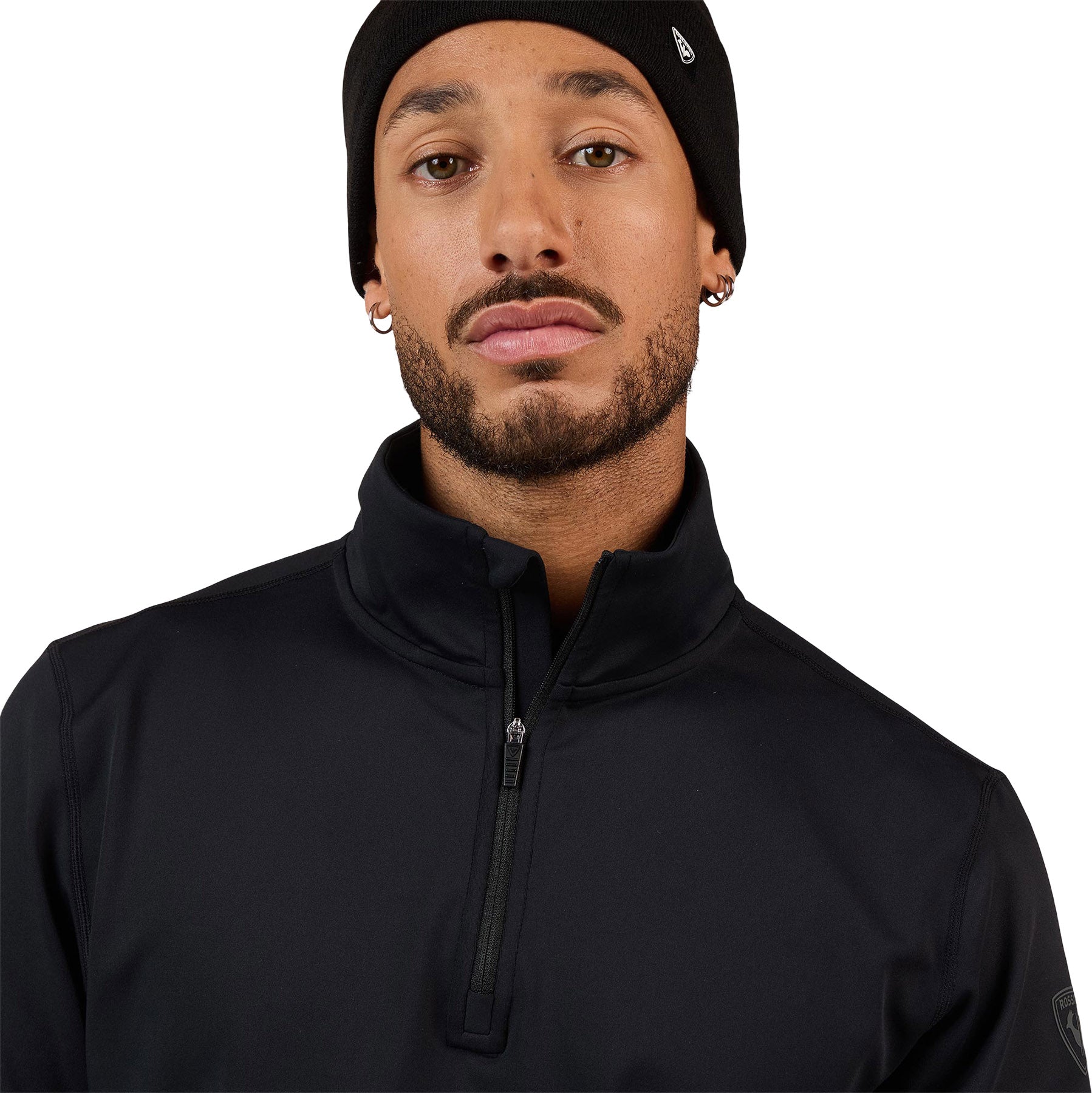 Mid Layer Stretch Half-Zip Fleece Top - Men's