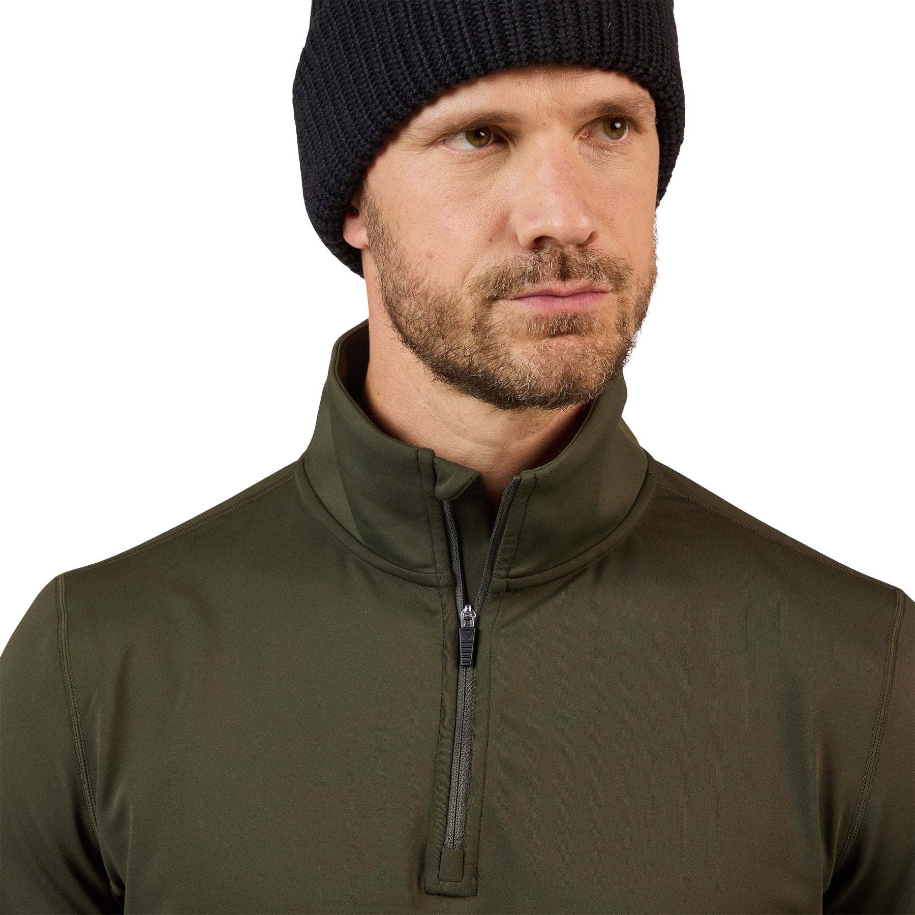 Mid Layer Stretch Half-Zip Fleece Top - Men's
