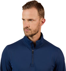 Mid Layer Stretch Half-Zip Fleece Top - Men's